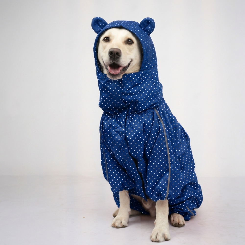 Skatrs Storm Chaser Raincoat for Dogs (Blue) image 8