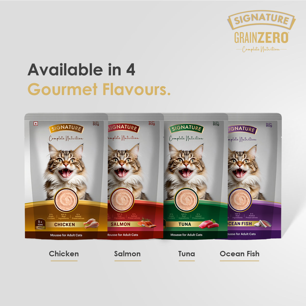 Signature Grain Zero Tuna Mousse Adult Cat Wet Food image 10