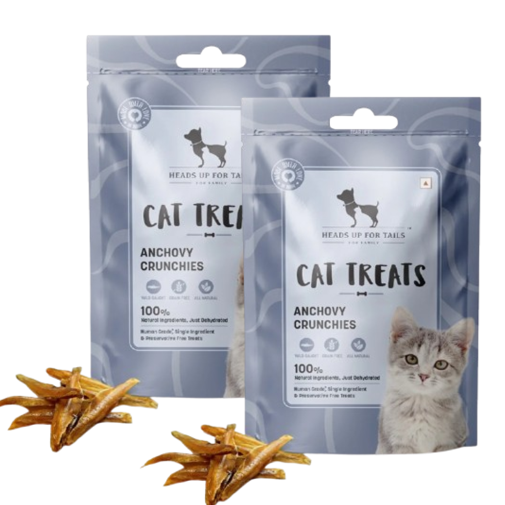 HUFT Dehydrated Anchovies Crunchies Cat Treats image 5