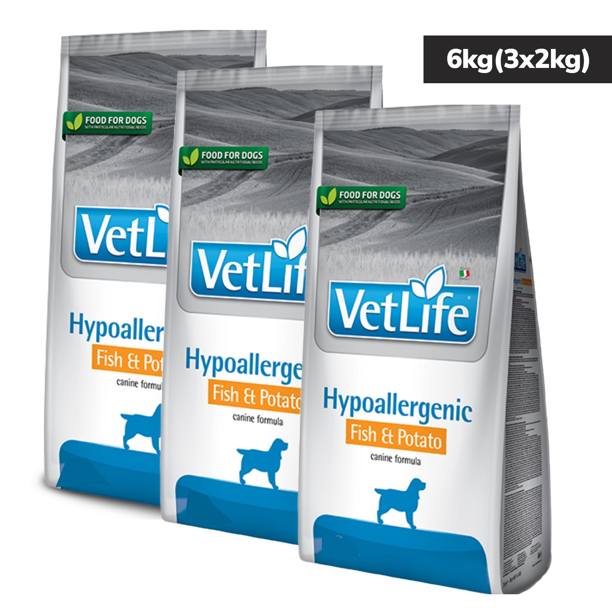 Farmina Vet Life Fish & Potato Hypoallergenic Canine Formula Adult Dog Dry Food image 7