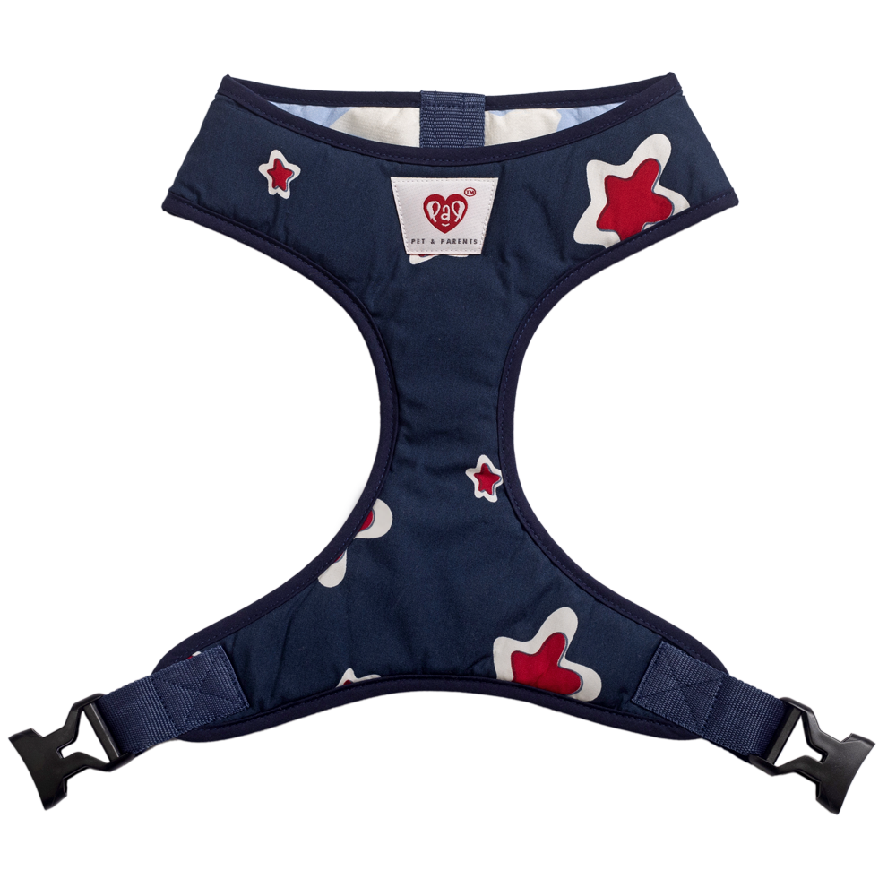 Pet And Parents Cloudy Butterfly Reversible Harness for Dogs image 2
