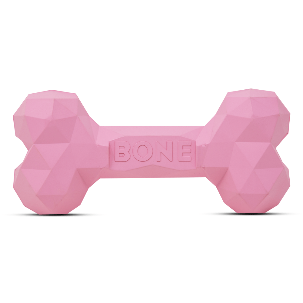 Barkbutler Chu the bone Treat Dispensing Toy for Dogs (Pink) image 3
