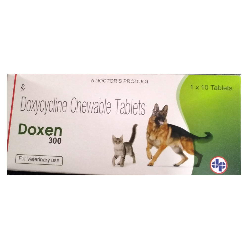 Doctors Vet Doxen 300mg Tablet (Doxycycline) for Dogs and Cats