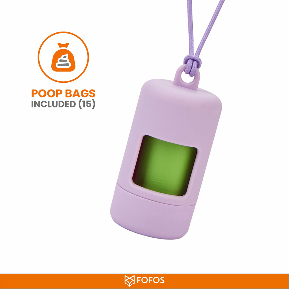 Barkbutler x Fofos Poop Bags Set for Dogs and Cats (Purple) image 4