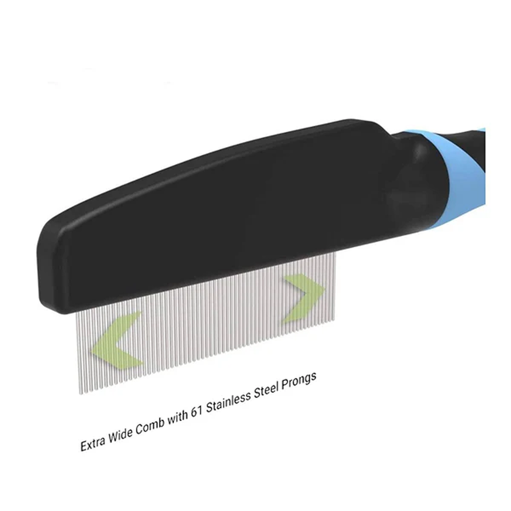Hank Flea Comb for Pets (Blue) image 5