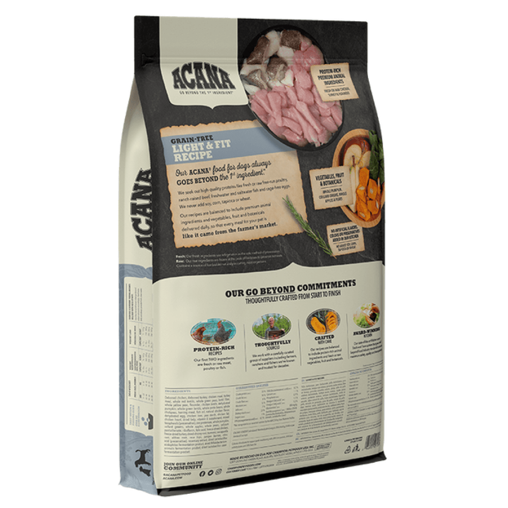 Acana Light & Fit Weight Management Adult Dog Dry Food (All Breeds) image 4