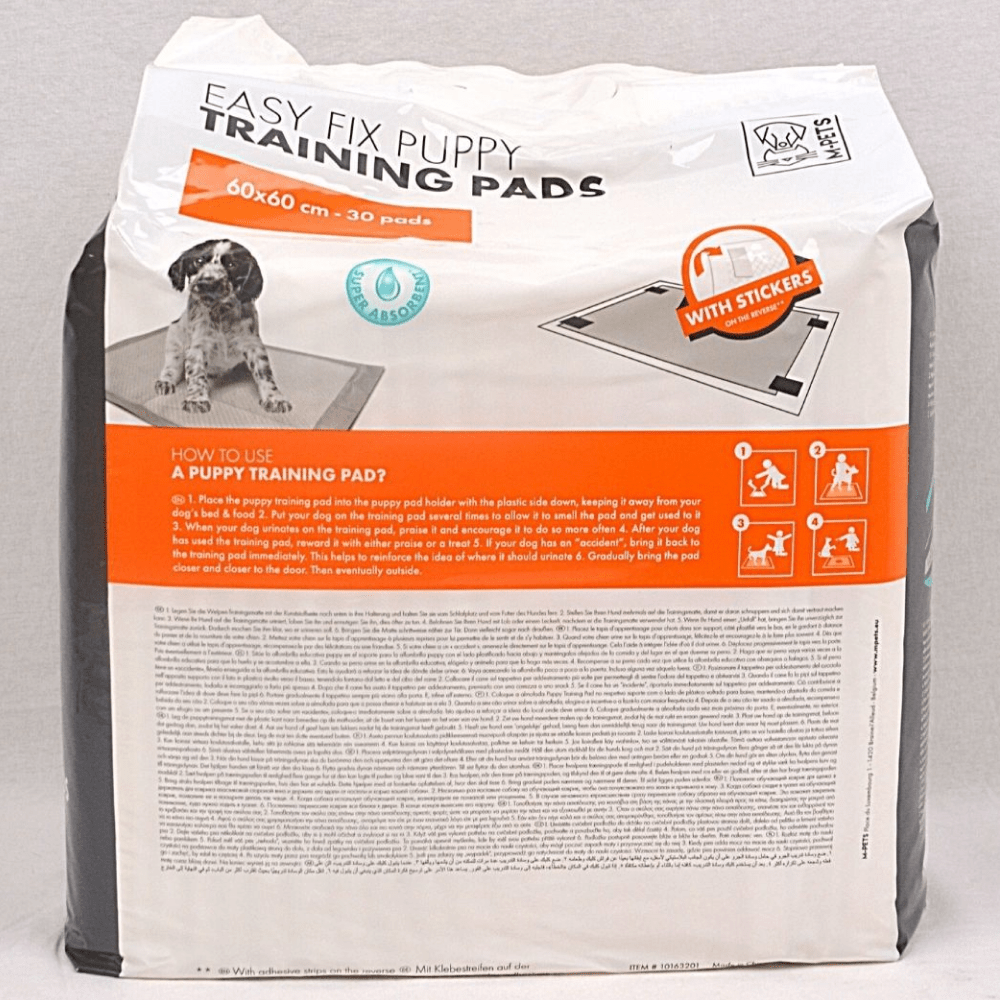 M Pets Easy Fix Puppy Training Pads With Stickers for Dogs (90x60cm) image 2