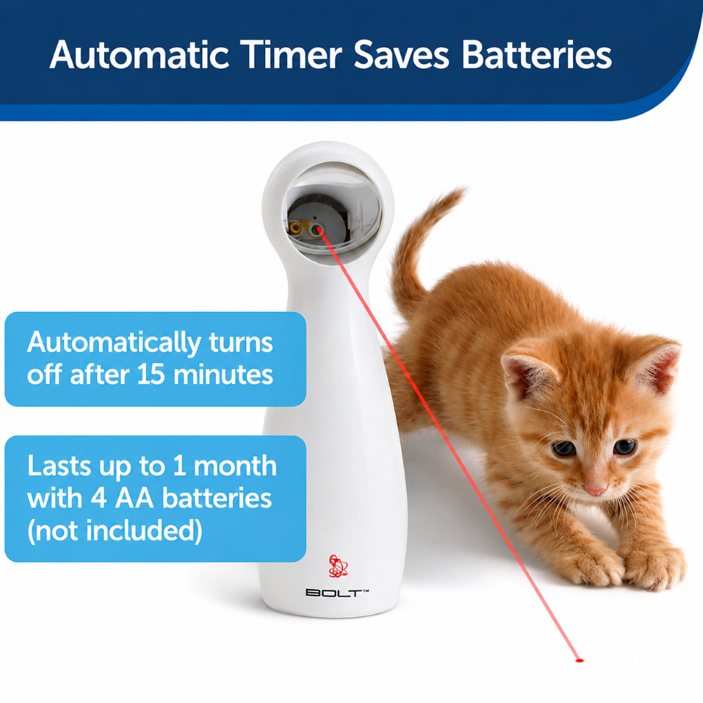 PetSafe FroliCat Bolt Automatic Laser Toy for Cats image 3