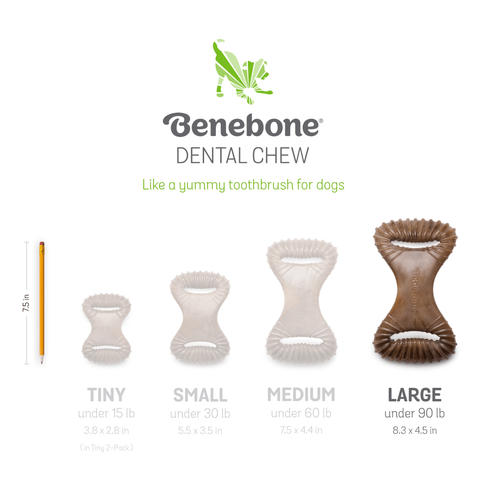Benebone Chicken Flavored Dental Chew Toy for Dogs image 4