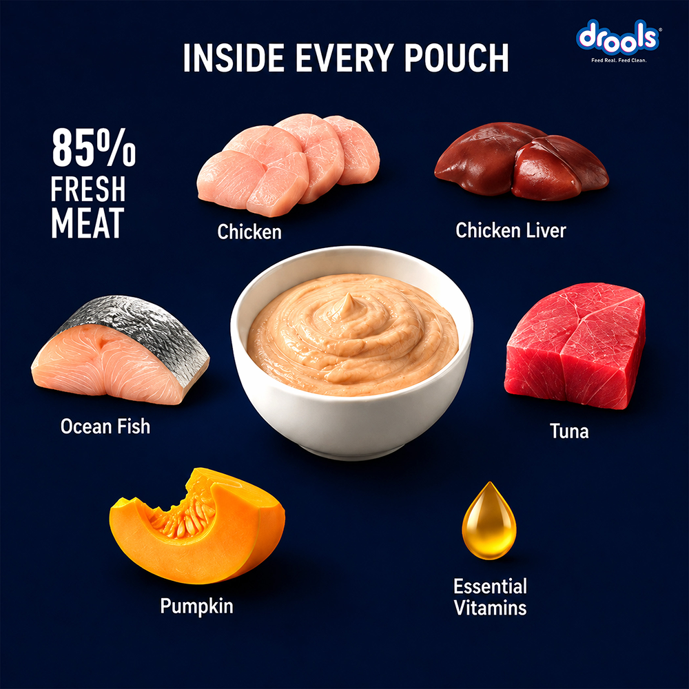 Drools Ocean Fish Mousse Kitten Cat Wet Food image 4