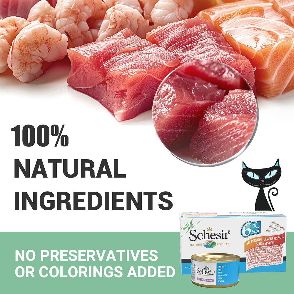 Schesir Tuna Whole Meat & Rice in Jelly Adult Cat Wet Food image 6