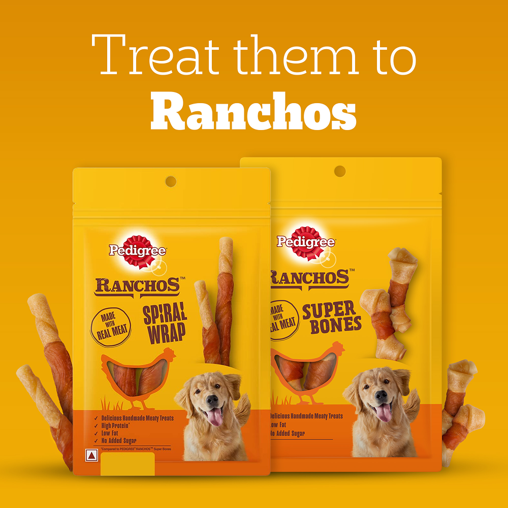 Pedigree Ranchos Spiral Wrap Chicken & Smokey Lamb Dog Treats image 7