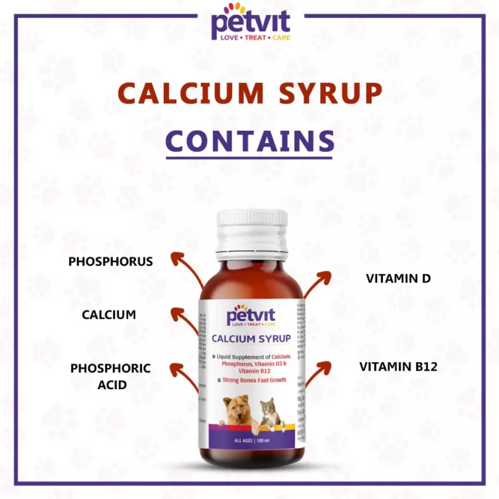 Petvit Calcium Syrup for Dogs image 5