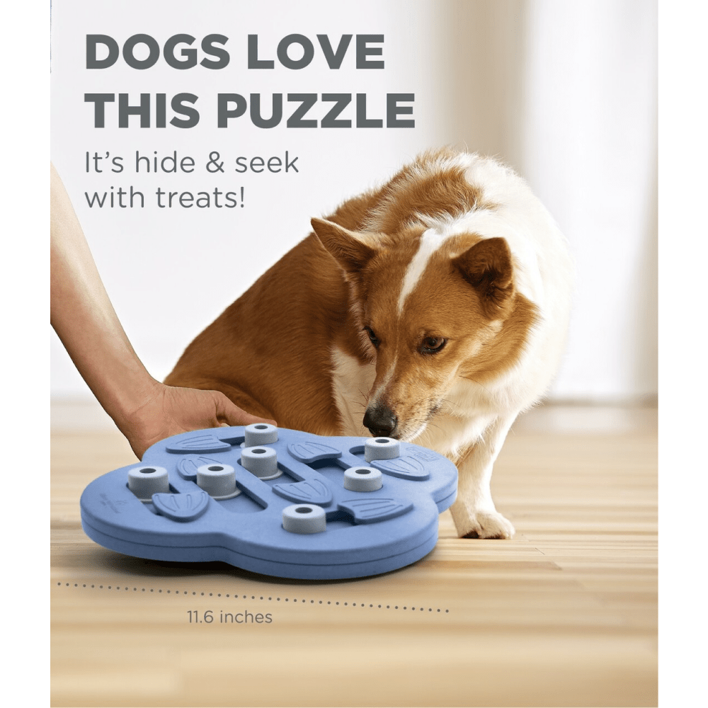Outward Hound Nina Ottosson Hide N Slide Dog Puzzle for Dogs (Level 2 Intermediate) (Brown) | For Soft Chewers image 5