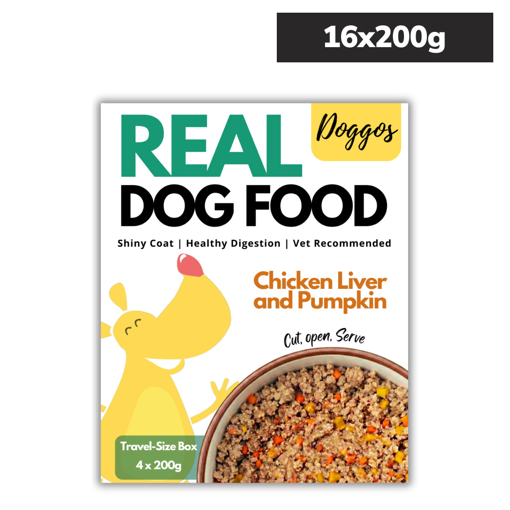 Doggos Chicken and Pumpkin Real Fresh Dog Wet Food (200g) image 4