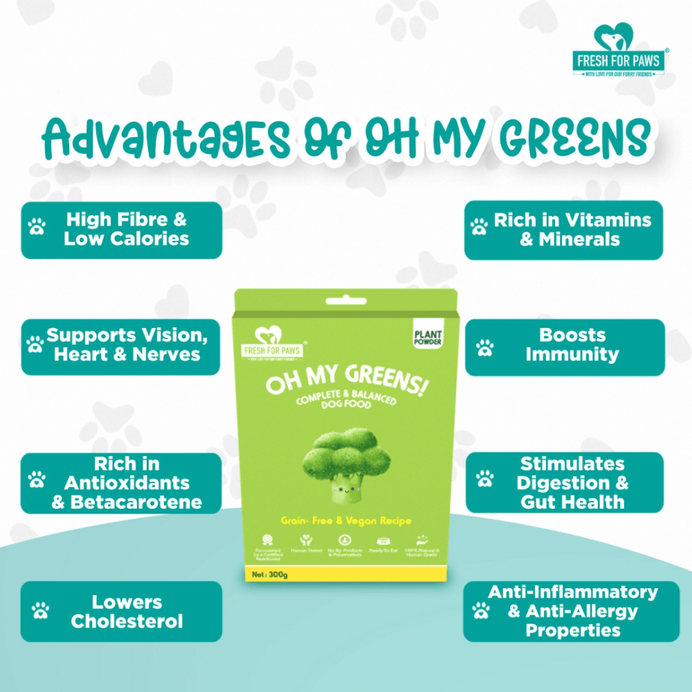 Fresh For Paws Oh My Greens Dog Wet Food (100g) image 6