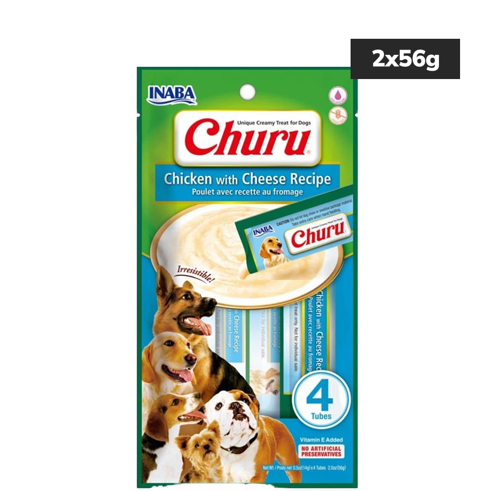 INABA Churu Chicken with Cheese Flavour Dog Treats image 4