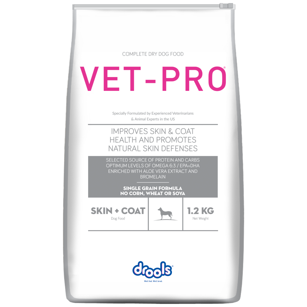 Drools VET PRO Skin & Coat Adult Dog Dry Food image 4