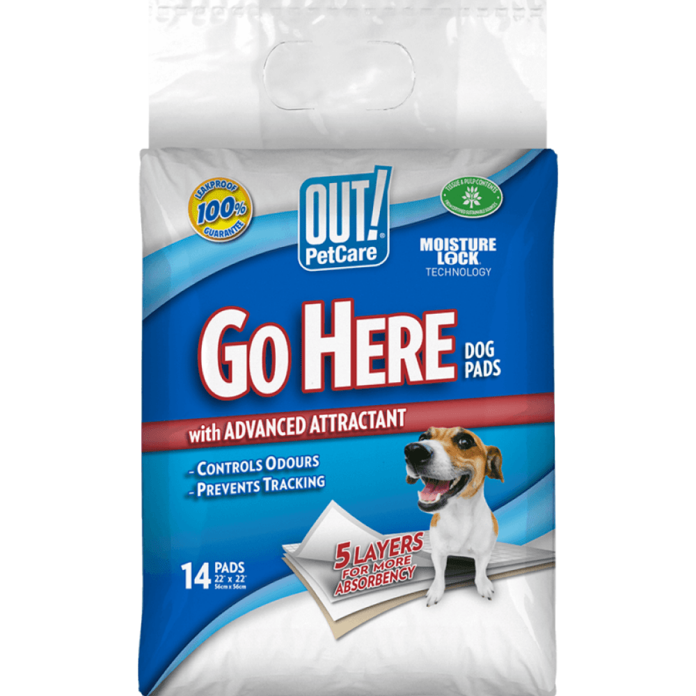 OUT! Moisture Locking Training Pads for Dogs (56x56cm) image 4