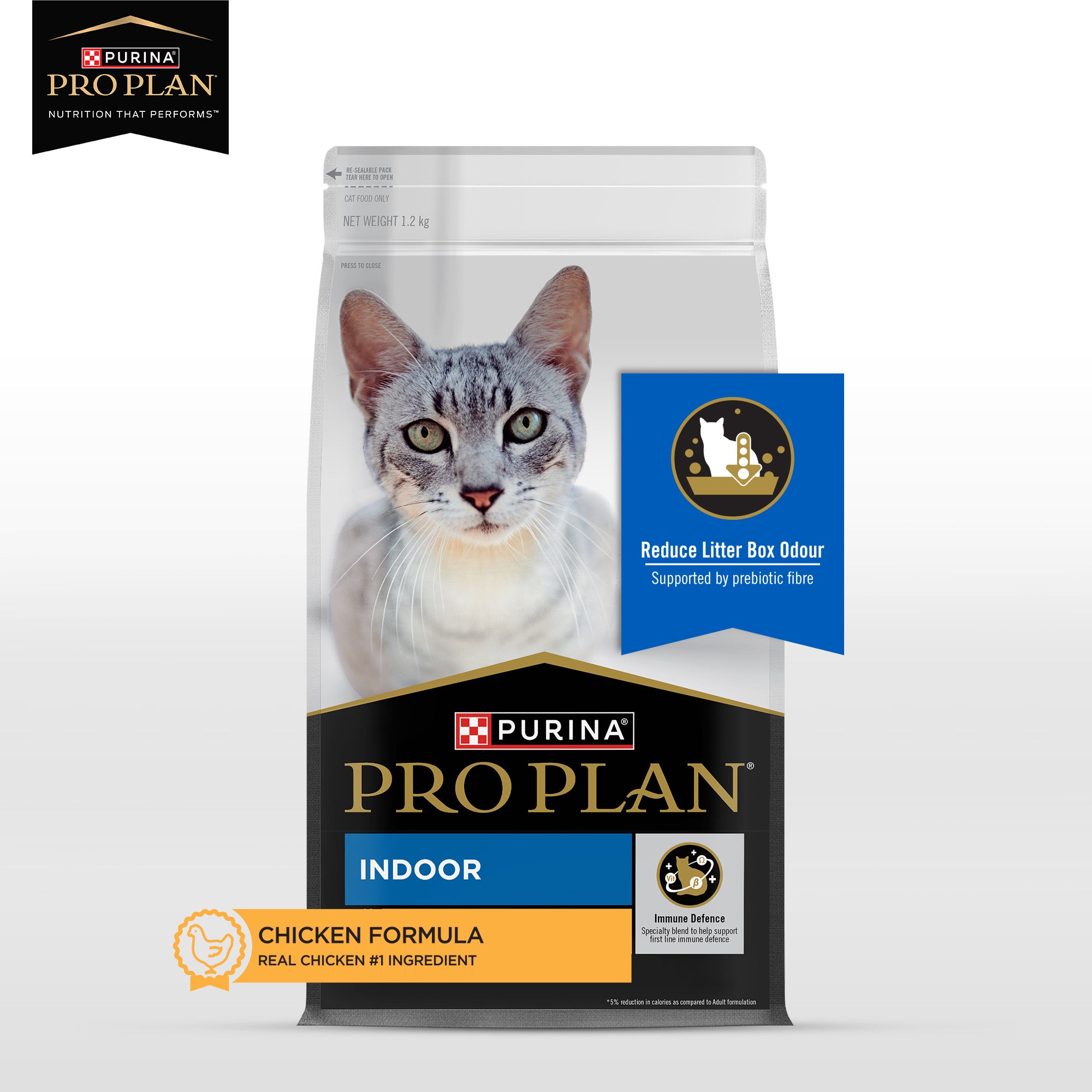Pro Plan Chicken Flavoured Indoor Cat Dry Food image 5