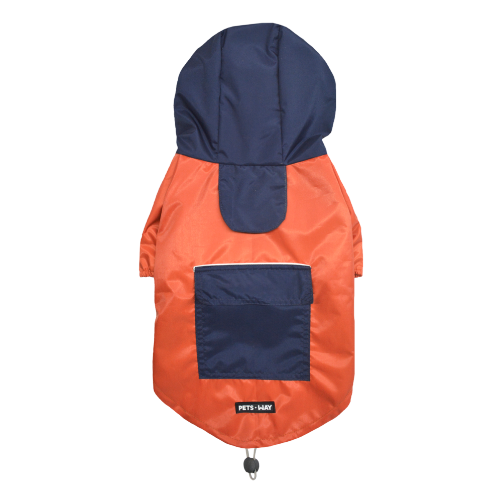 Pets Way TPU Rainstorm Raincoat for Dogs (Rust) image 6