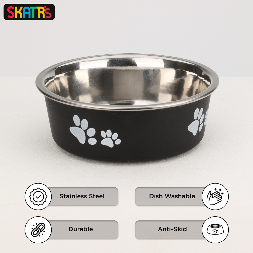 Skatrs Anti Skid Printed Bowl for Cats image 3