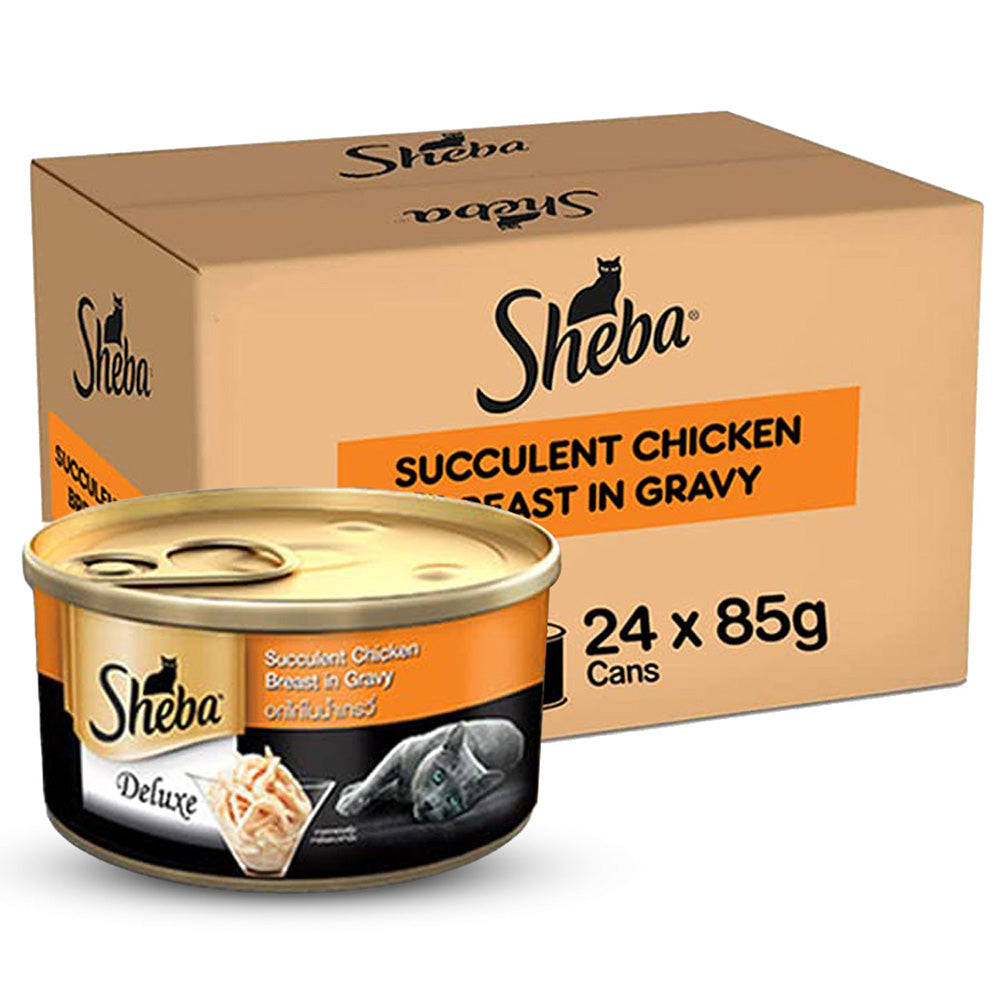 Sheba Complete Nutrition Succulent Chicken Breast In Gravy Cat Wet Food