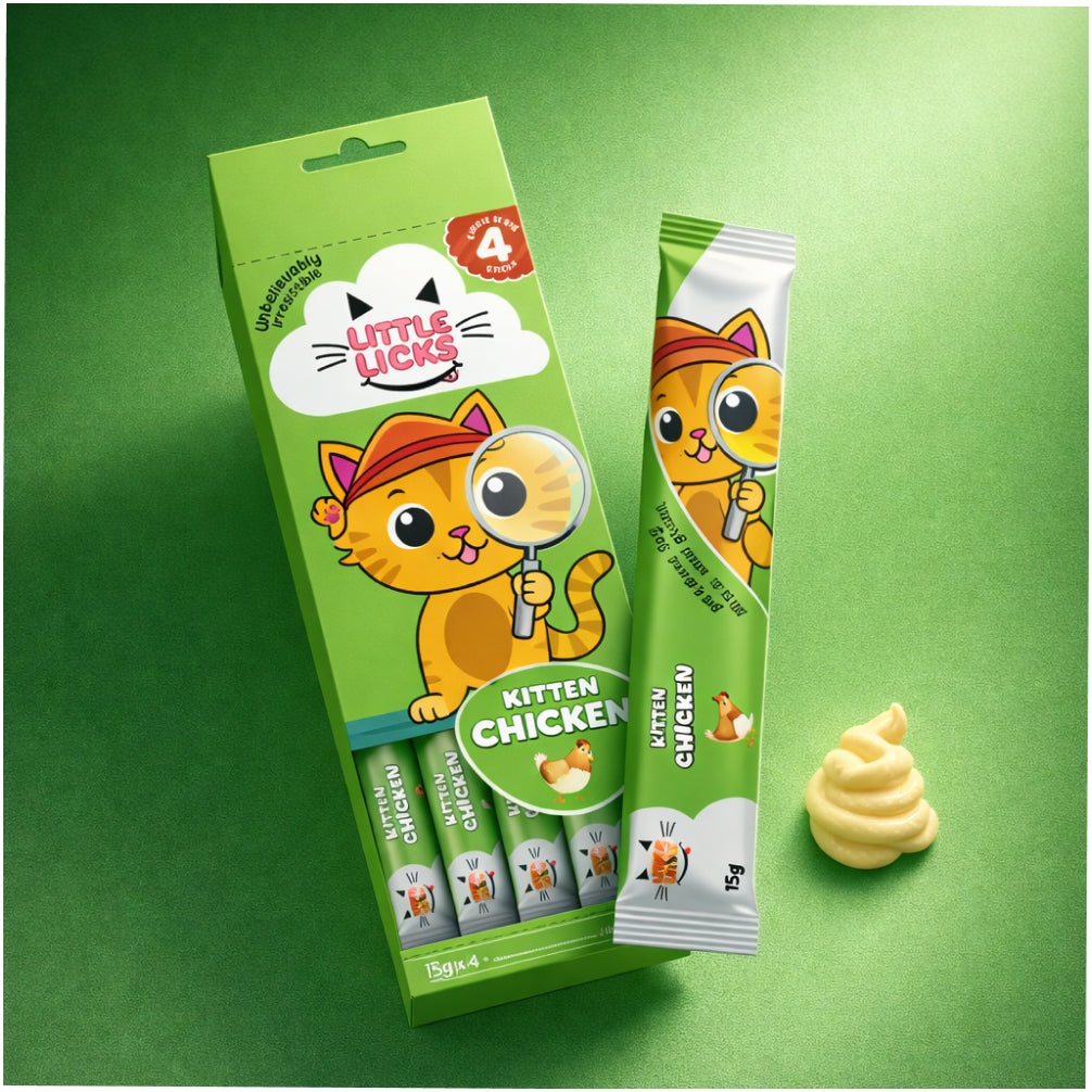 Smudges Little Licks Chicken Creamy Bisque Kitten Cat Treats image 7