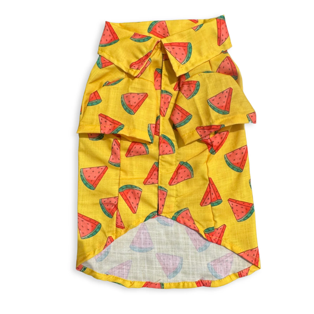 Pawgypets Watermelon Sugar Shirt for Dogs (Yellow) image 3