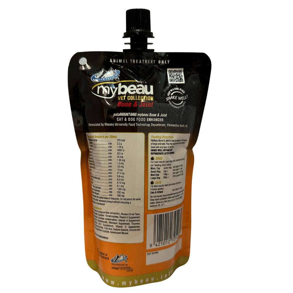 My Beau Vet Collection Bone & Joint Food Supplement with Meat & Garlic for Dogs & Cats image 2