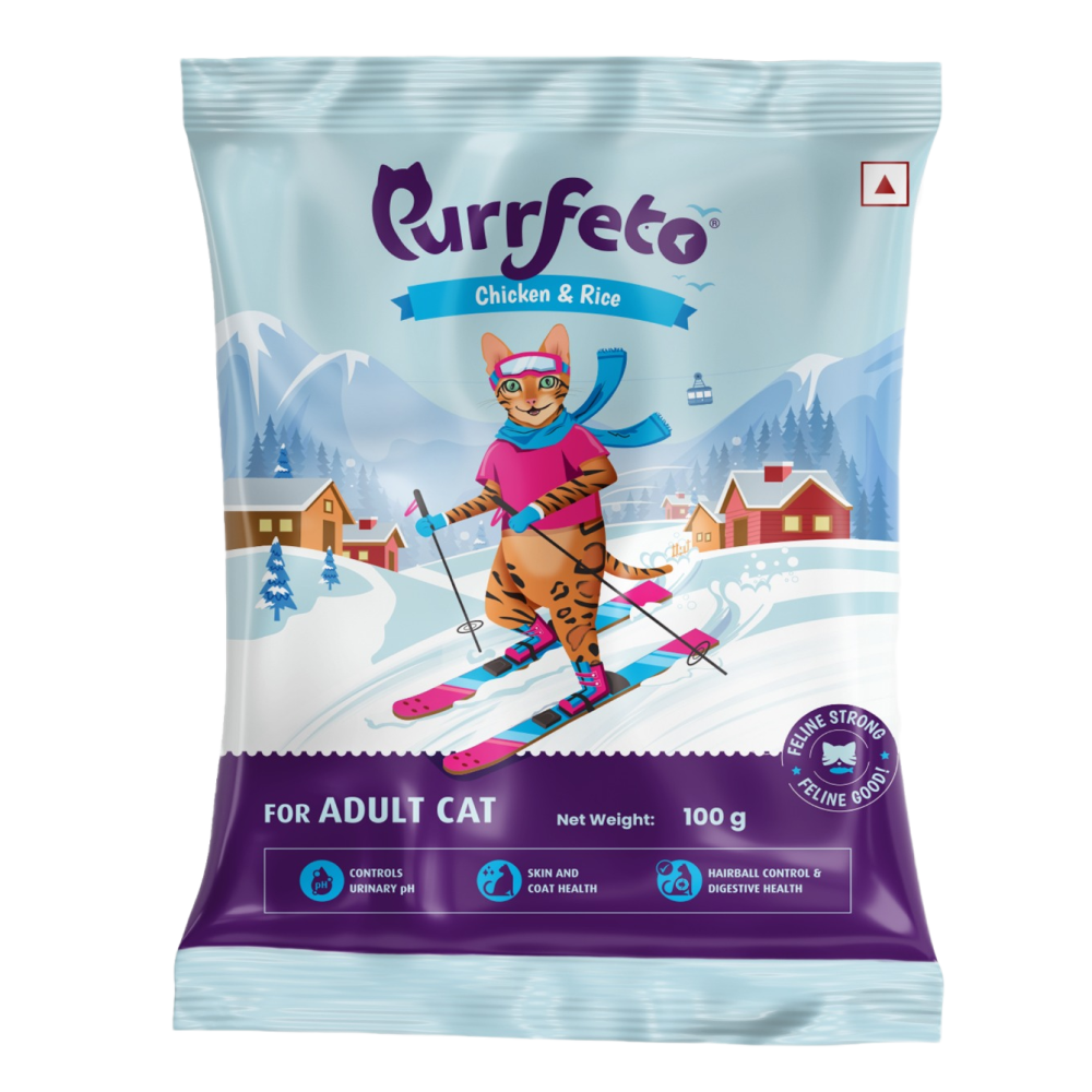 Purrfeto Chicken and Rice Adult Cat Dry Food
