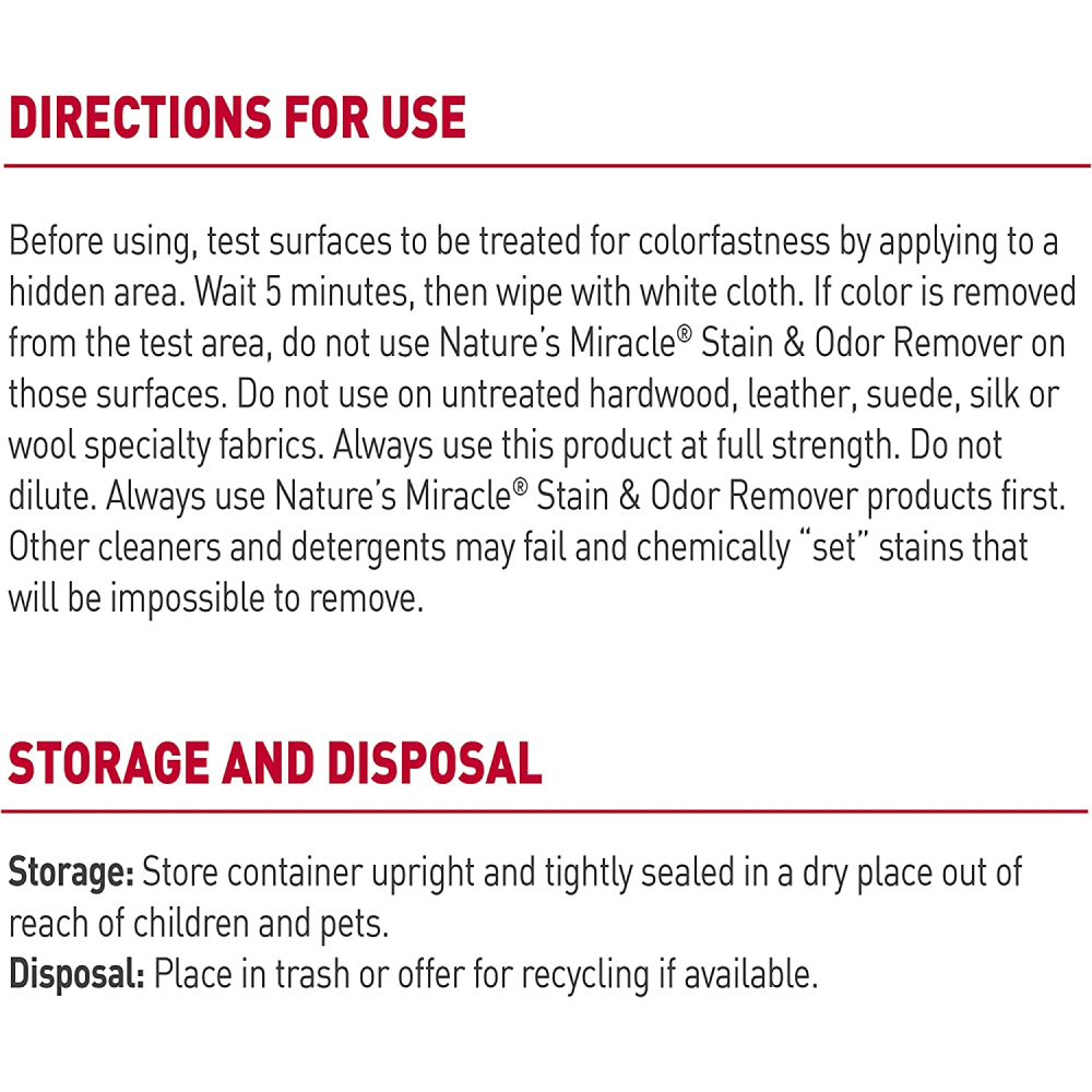 Nature's Miracle Stain and Odor Remover for Dogs image 7