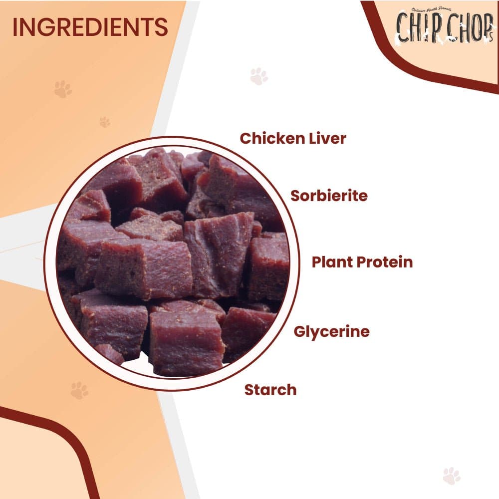 Chip Chops Chicken Liver Cubes Dog Treats image 3