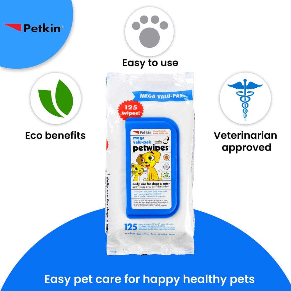 Petkin Mega Value Pack Petwipes for Dogs and Cats image 2