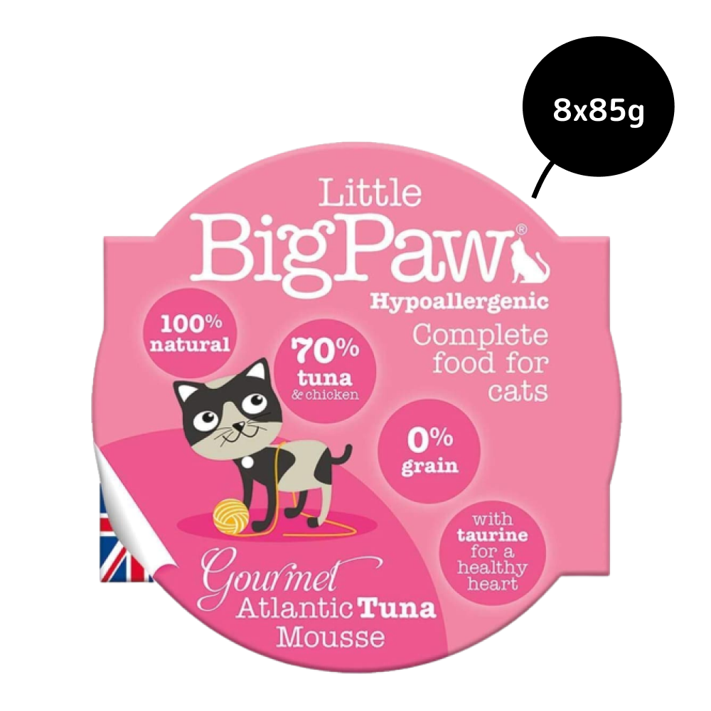 Little Big Paw Atlantic Tuna Mousse Cat Wet Food image 4