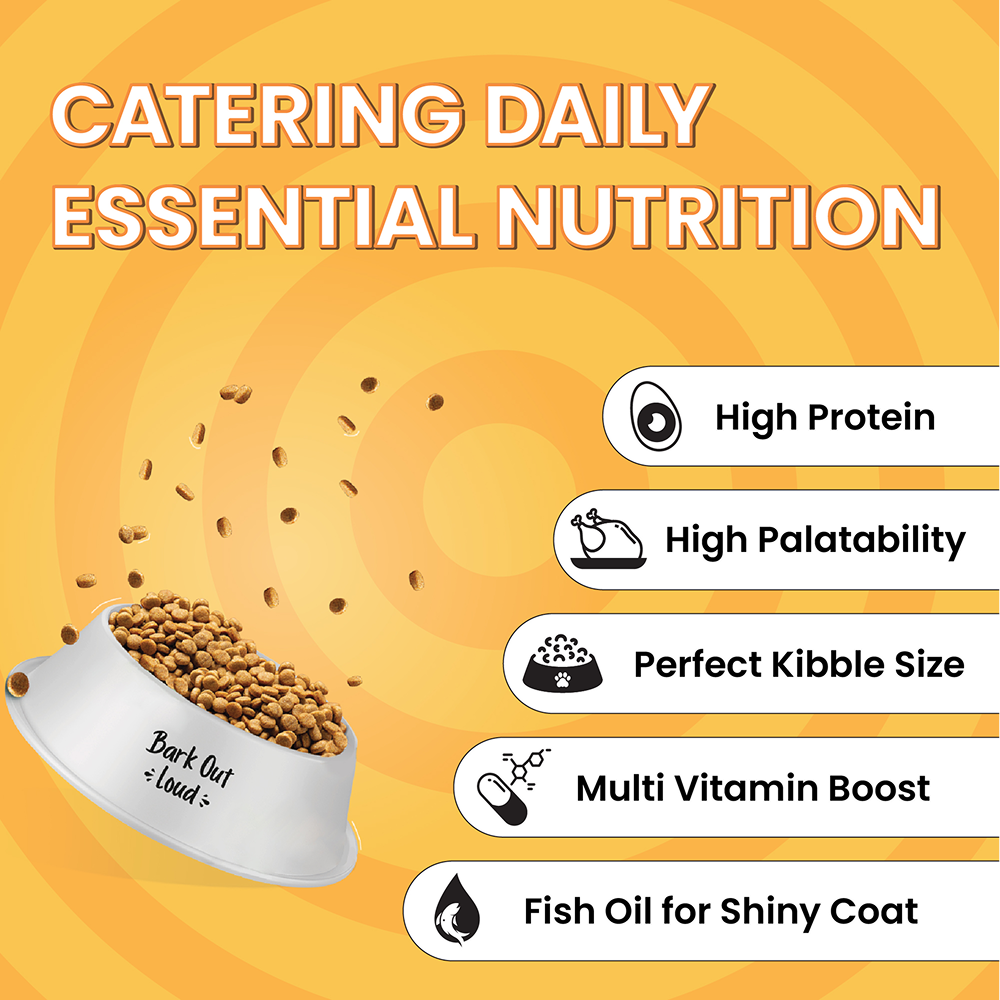 Bark Out Loud Essentials Real Chicken Mini and Small Breed Adult Dog Dry Food image 5