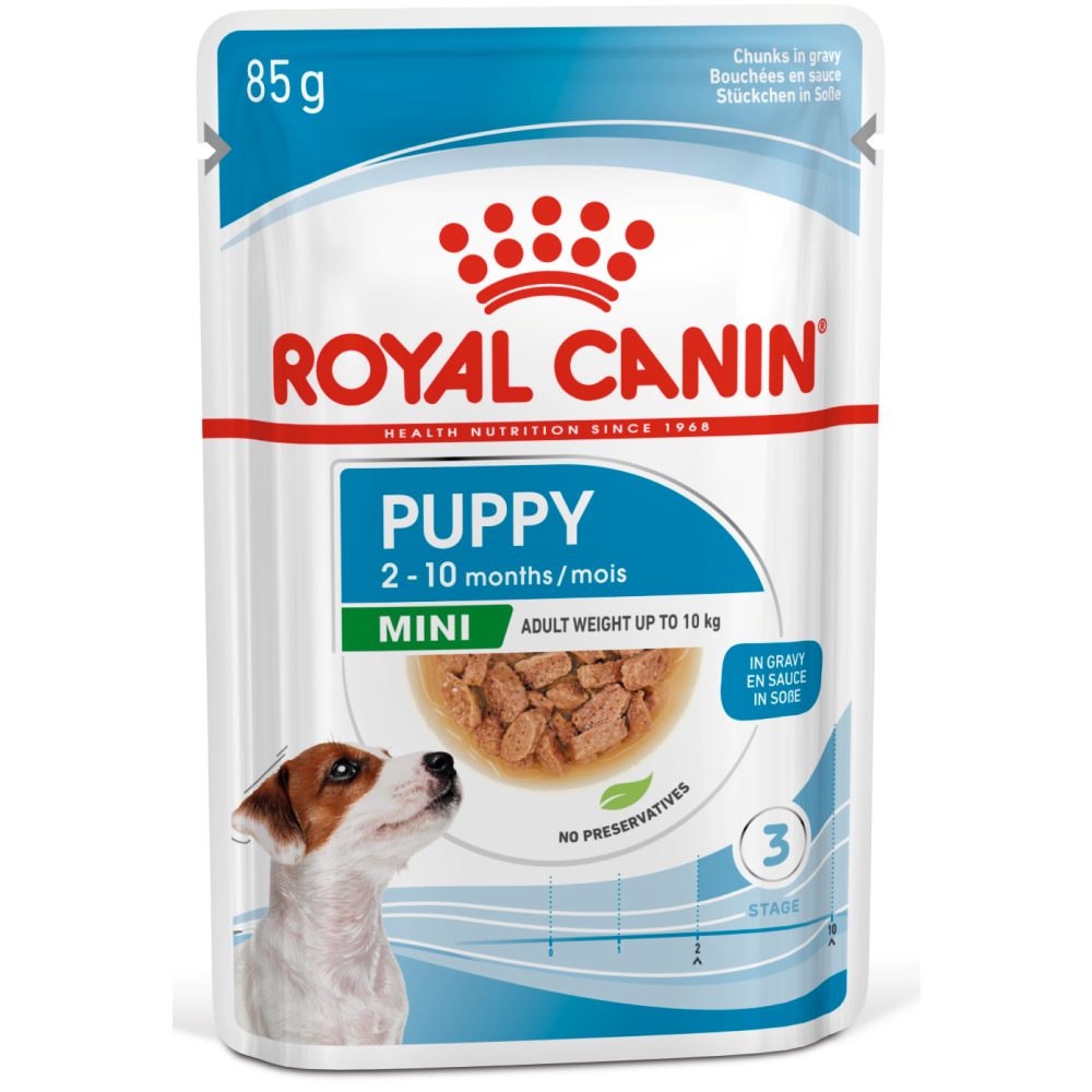 Royal Canin Mini Puppy Gravy Dog Wet Food image 2