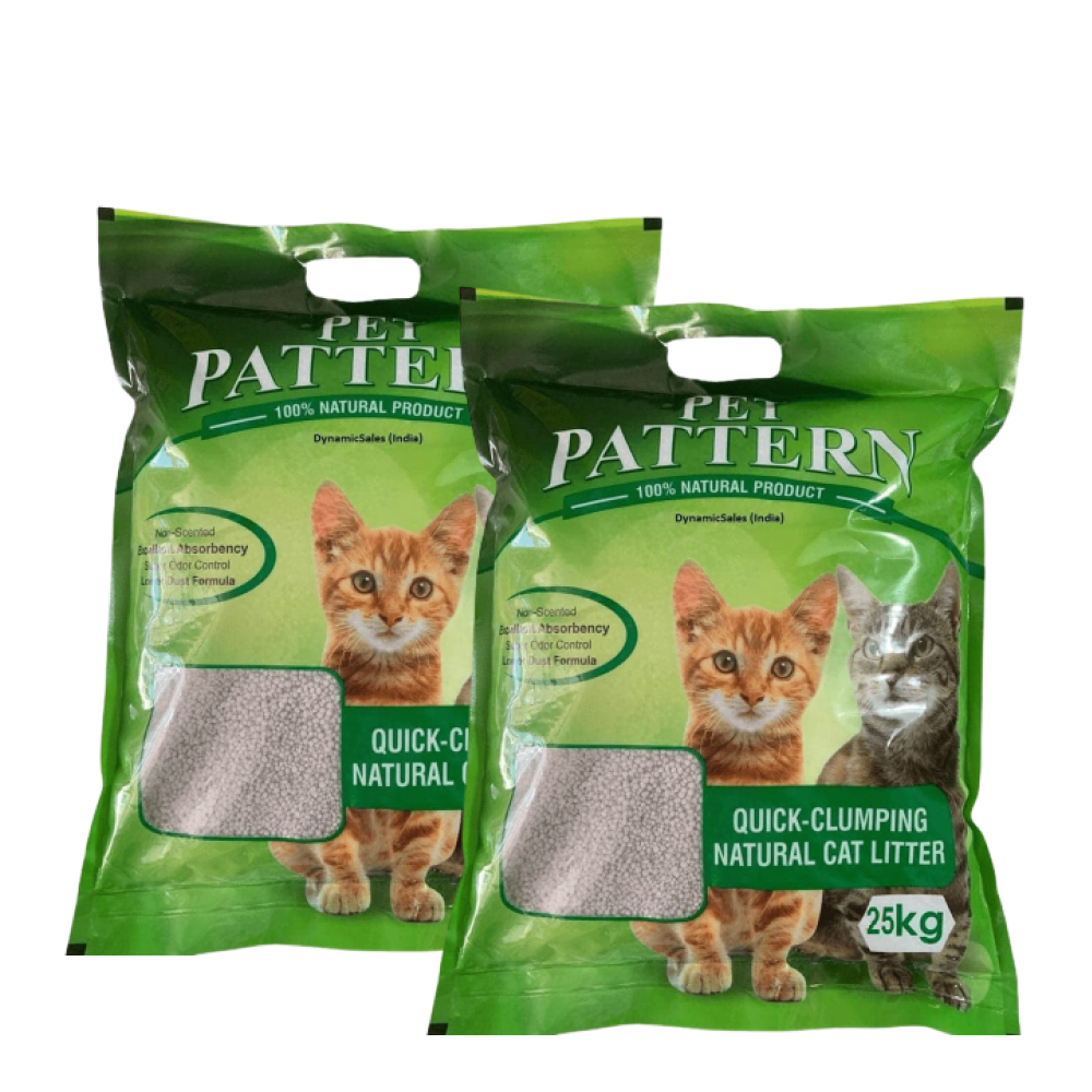 Pet Pattern Natural Unscented Clay Quick Clumping Cat Litter image 8
