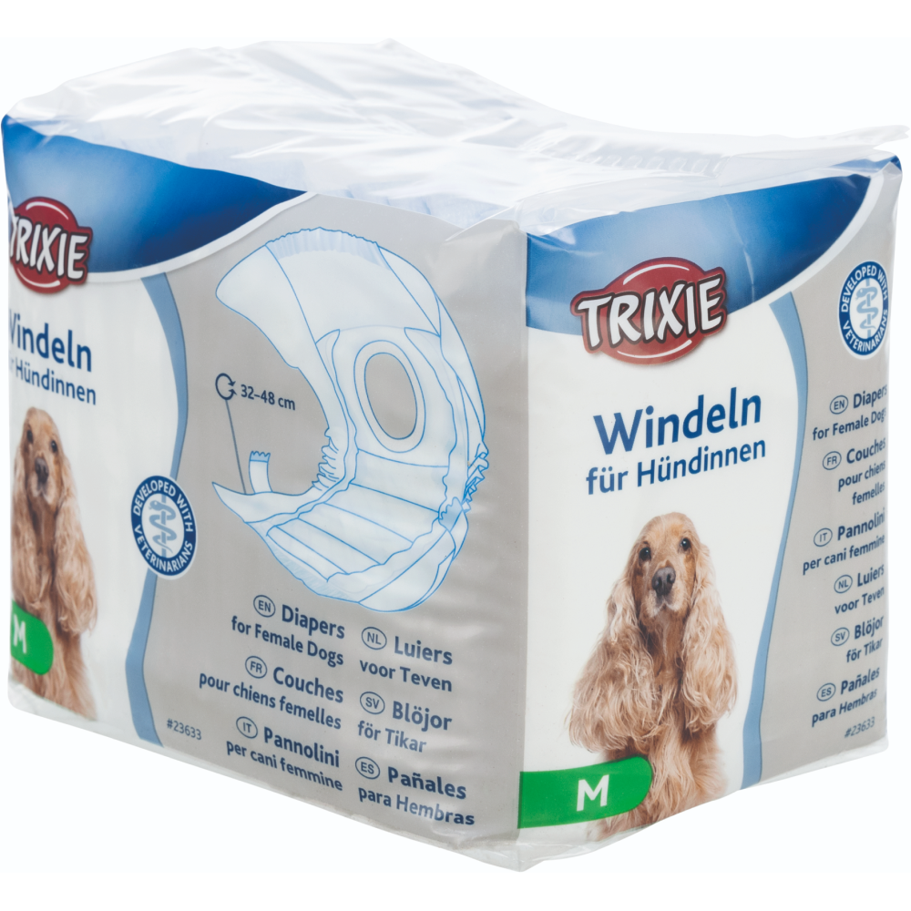 Trixie Female Diapers for Dogs (36x52cm) image 9