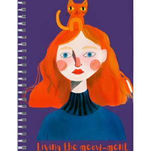 EverythingBoho Cat & Me A5 Notebook Diary