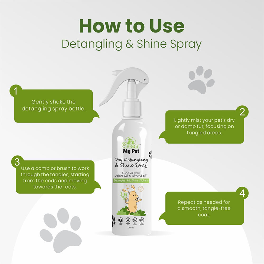 Groom My Pet Detangling and Shine Spray for Dogs image 5