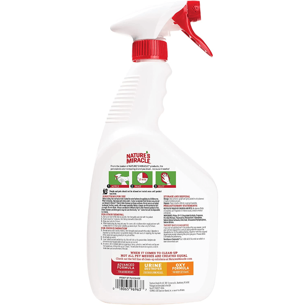 Nature's Miracle Stain and Odor Remover for Dogs image 3
