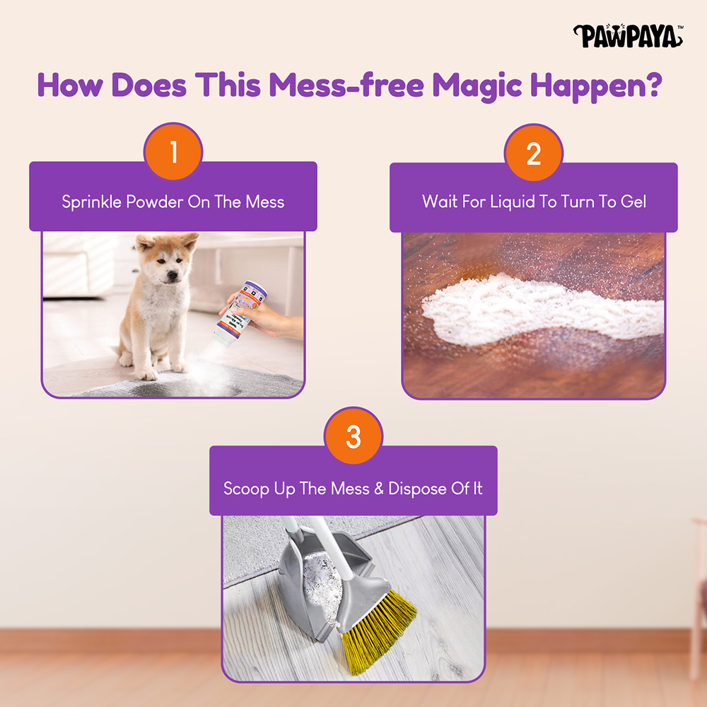 Pawpaya Pee Lock Powder for Dogs and Cats image 4