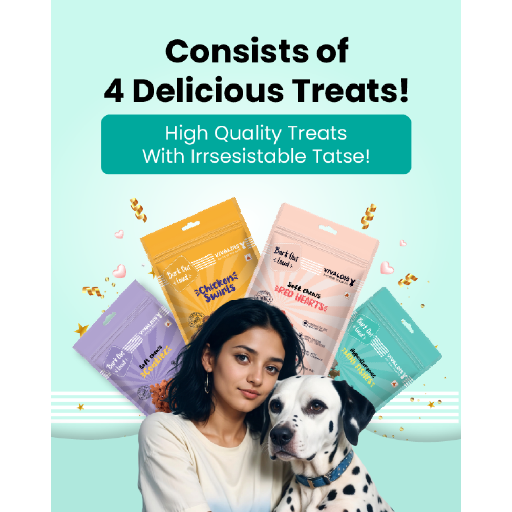 Bark Out Loud Premium Treat Box Chicken and Fish Dog Treat image 6
