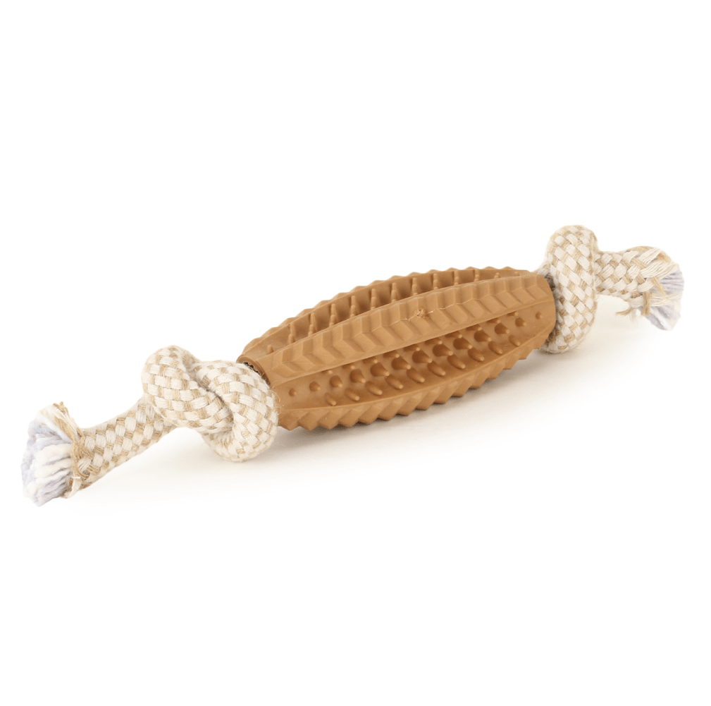 Basil Jute Rope with Spike TPR Chew Toy for Dogs | For Medium Chewers image 4