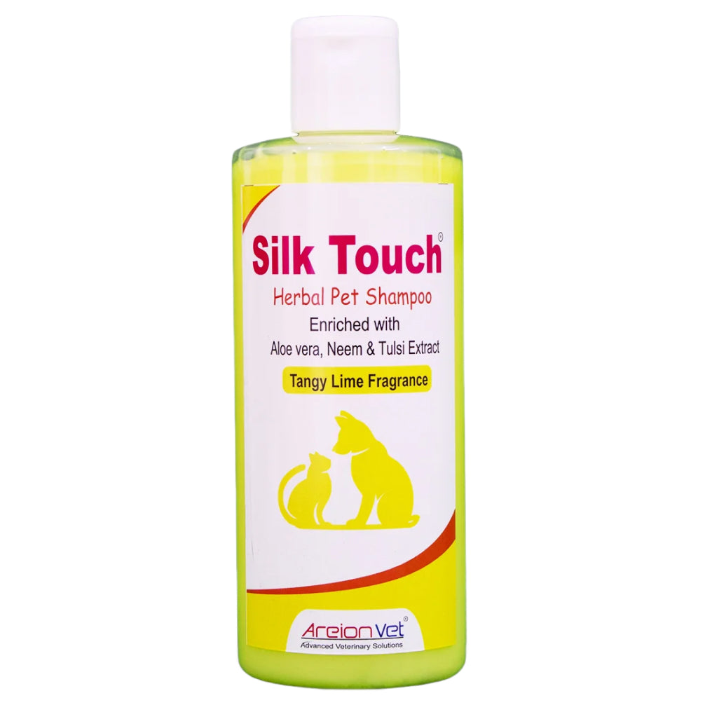 Areion Vet Silk Touch Shampoo Tangy Lime Fragrance for Dogs and Cats image 2