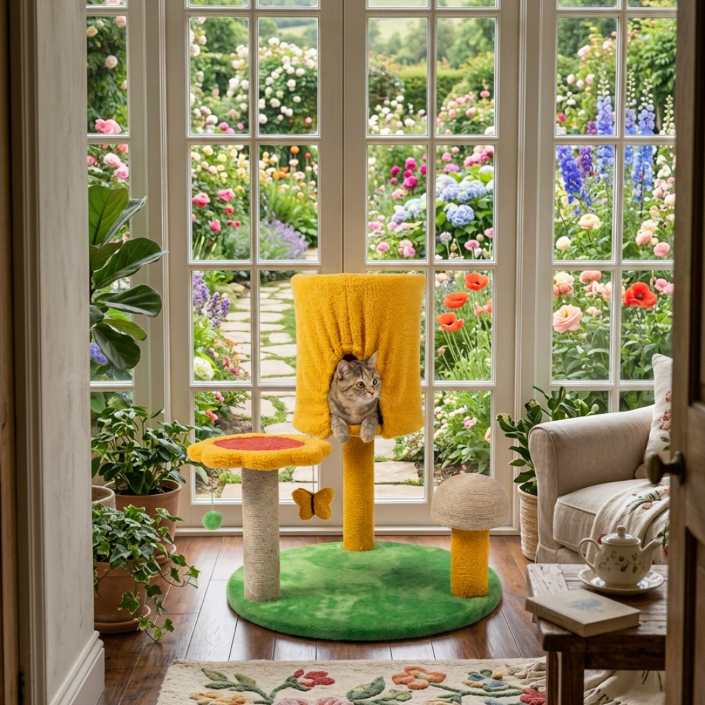 Skatrs Furrytale Tower Cat Tree for Cats and Kittens image 3