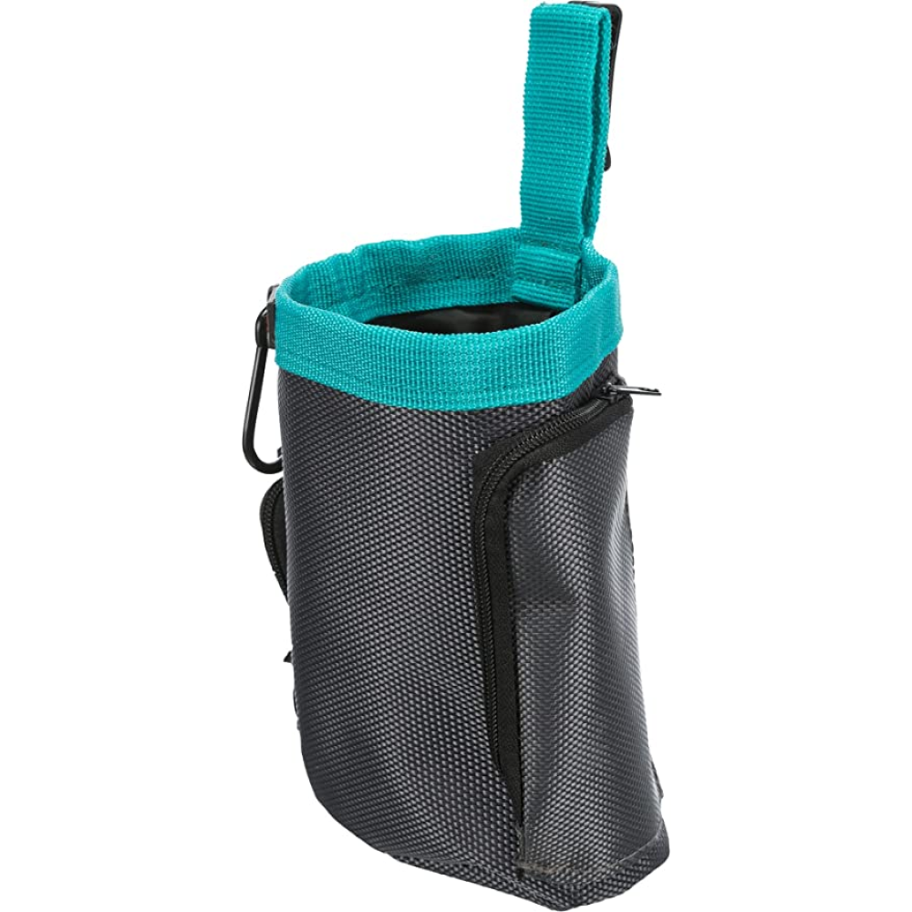 Trixie Baggy 2 in1 Snack Bag for Dogs and Cats (Grey) image 3