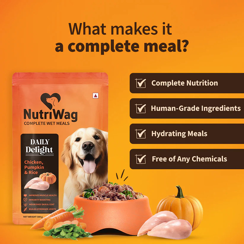 NutriWag Fresh Chicken, Rice and Vegetables Dog Wet Food image 3