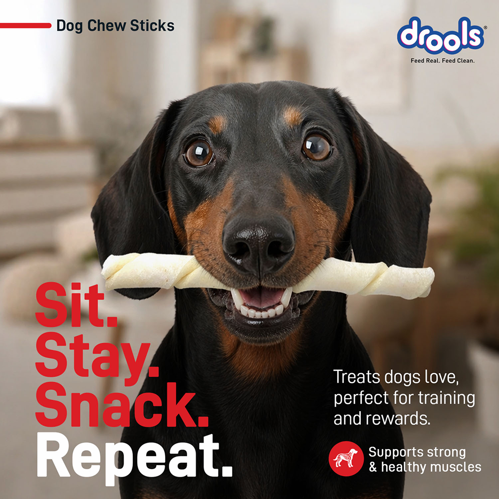Drools Rawhide Chicken Liver Sticks Dog treats image 2